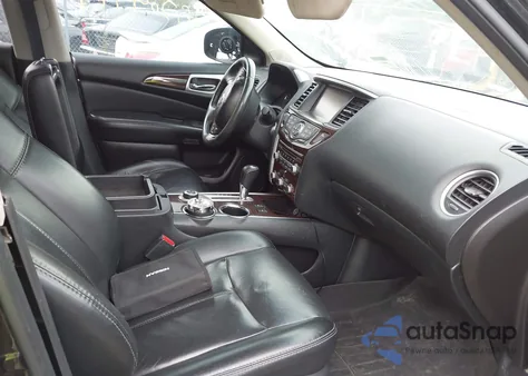 2016 Nissan Pathfinder Sl из США, поврежденный, VIN 5N1AR2MM6GC634534